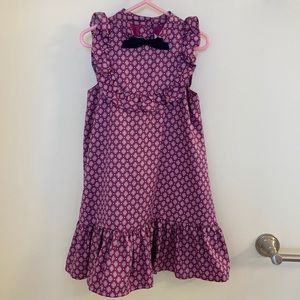 Girls Janie and Jack size 5 purple dress